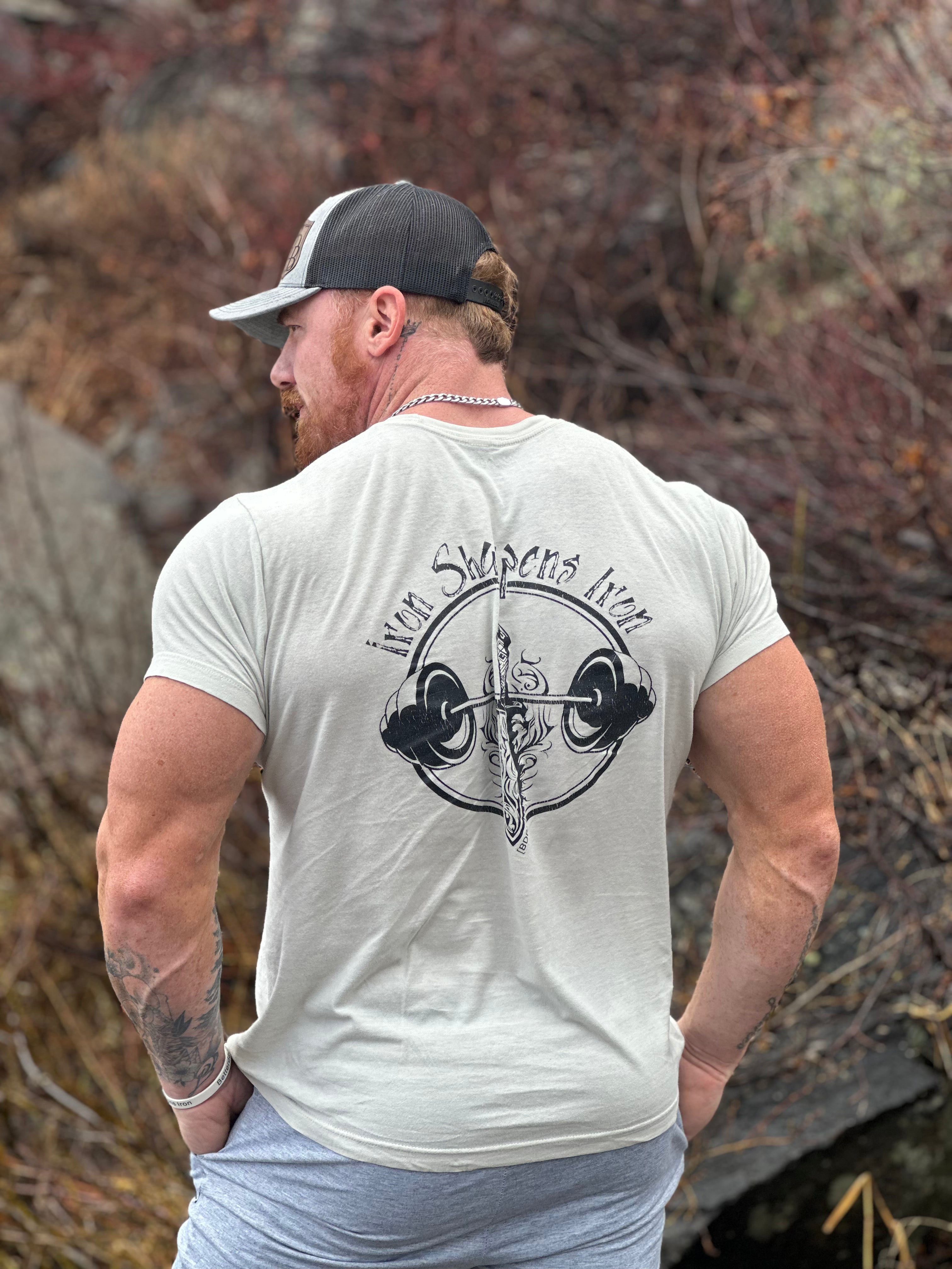 IRON SHARPENS IRON.  Light weight T-shirt